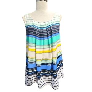 Elle Multicolor Striped Tank Top